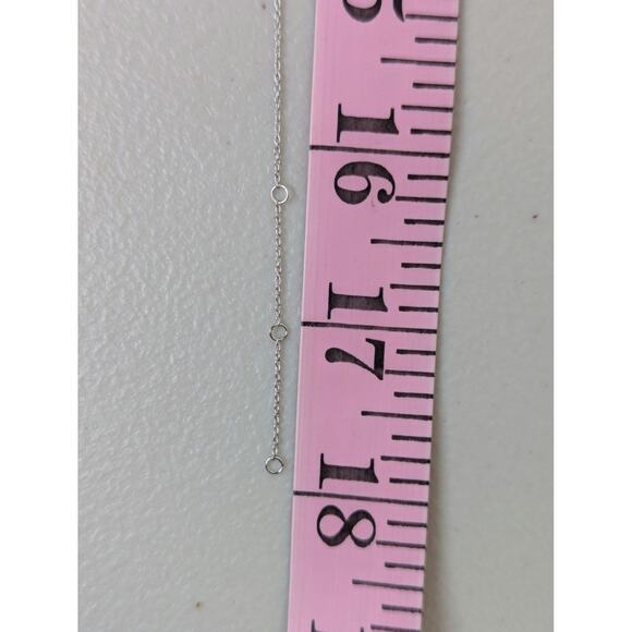 Peyote Bird Sterling Silver Pendant Necklace White Stone Charm Boho Western NWT - Picture 5 of 5